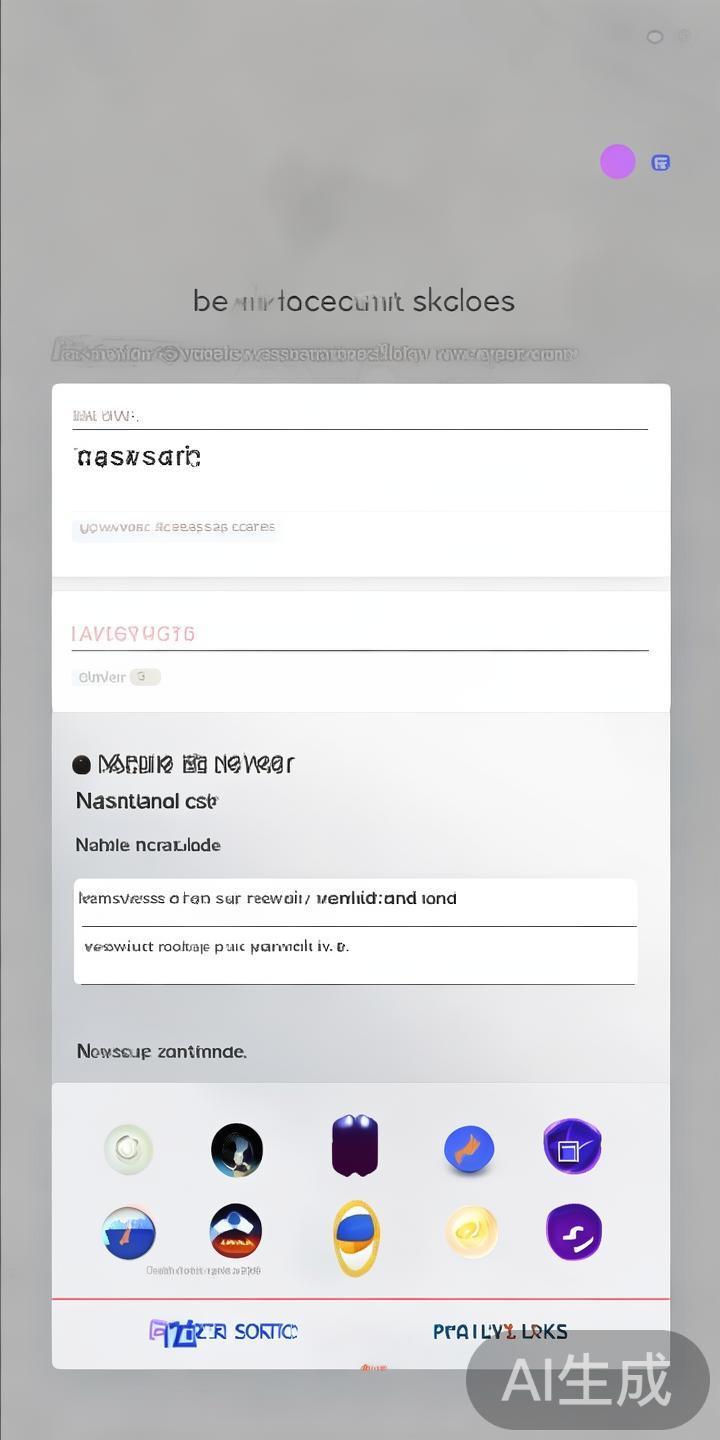 输入账户信息
在登录页面，用户需填写注册时使用的
